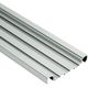 QUADEC-FS Double-Rail Feature Strip Profile - Aluminum Anodized Matte 5/16" x 8' 2-1/2"