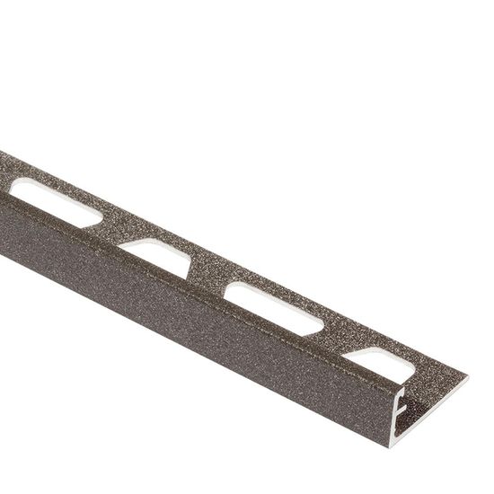 SCHIENE Wall Tile Edging Trim Aluminum Light Anthracite 3/8" x 8' 2-1/2"