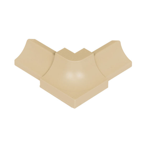 DILEX-PHK Outside Corner 90° with 3/8" Radius - PVC Plastic Bahama