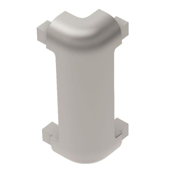 RONDEC-CT Outside Corner 90° - Aluminum Anodized Matte Nickel 1/2"