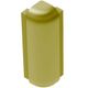 RONDEC-STEP Outside Corner 90° with Vertical Leg 2-1/4"  - Aluminum Anodized Matte Brass 5/16"