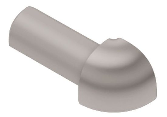 RONDEC Outside Corner 90° - PVC Plastic Classic Grey 1/2"