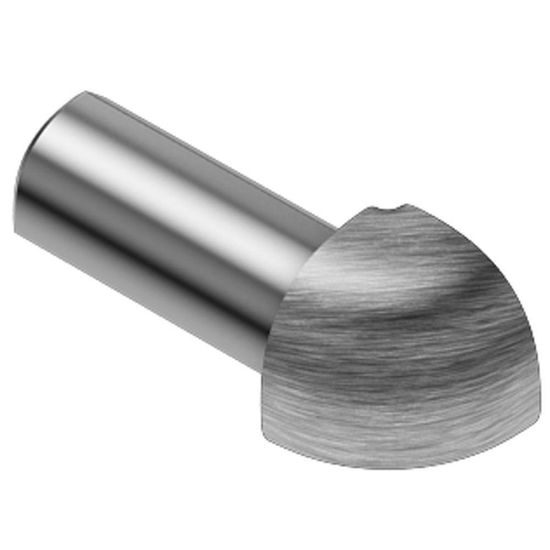 RONDEC Outside Corner 90° - Brushed Stainless Steel (V2) 1/4"