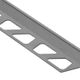 FINEC Finishing and Edge Protection Profile - Aluminum Pewter 11/32" x 8' 2-1/2"
