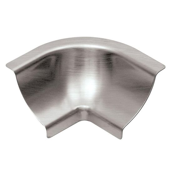 DILEX-HKU Inside Corner 90° with 3/8" Radius - Brushed Stainless Steel (V4)