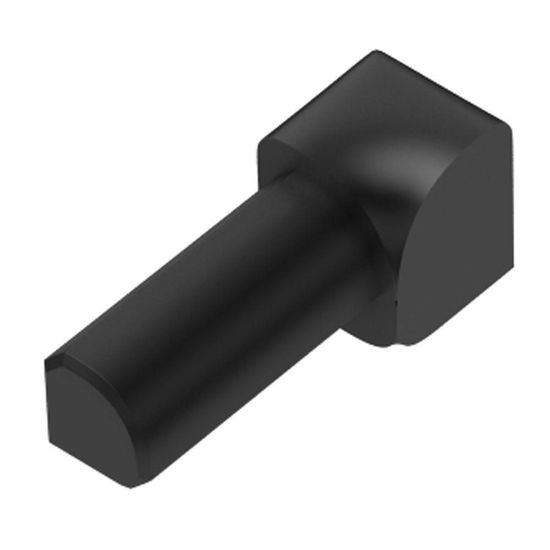 RONDEC Inside Corner 90° - PVC Plastic Black 3/8"