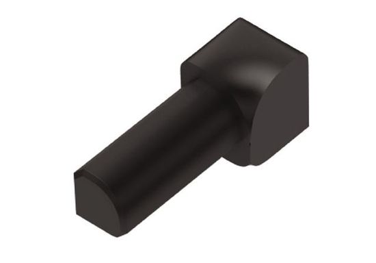 RONDEC Inside Corner 90° - PVC Plastic Black 7/16"