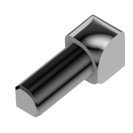 RONDEC Inside Corner 90° - Aluminum Anodized Polished Chrome  5/16"