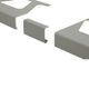 BARA-RW Connector for Balcony Edging Profile Aluminum Classic Grey 3-3/4"