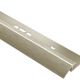 VINPRO-U Resilient Surface Reducer Profile Aluminum Anodized Brushed Nickel 9/32" x 8' 2-1/2"