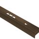 VINPRO-STEP Resilient Surface Stair-Nosing Profile Aluminum Anodized Brushed Antique Bronze 11/32" x 8' 2-1/2"