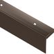 VINPRO-STEP-R Resilient Surface Stair-Nosing Profile with Elongated Reveal Aluminum Anodized Brushed Antique Bronze 7/32" x 8' 2-1/2"