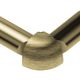 RONDEC 2-Leg Outside Corner 90° Aluminum Anodized Brushed Brass 5/16"