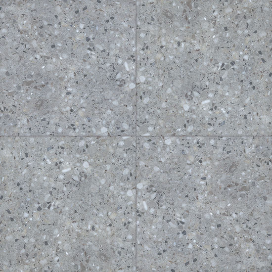 Floor Tiles Arterra Pavers Matte Terrazo Gris 24" x 24"