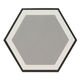 Floor Tiles Hexley Matte Hive 9" x 10-1/2"