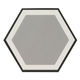 Floor Tiles Hexley Matte Hive 9" x 10-1/2"