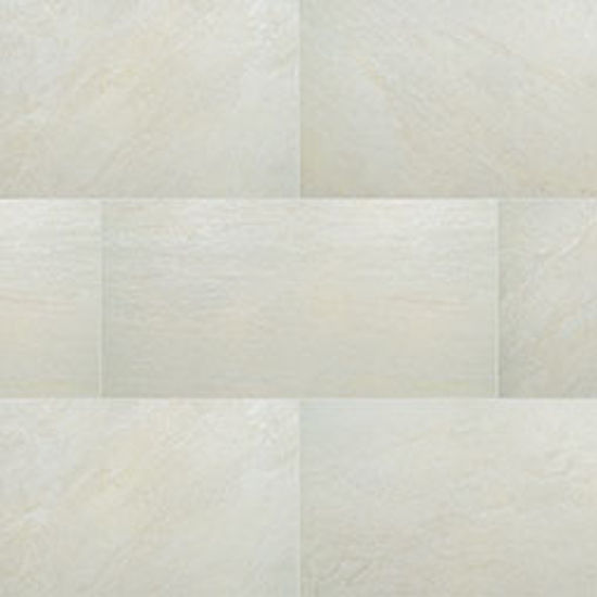 Tuiles plancher Legions quartz white mat 24" x 48"