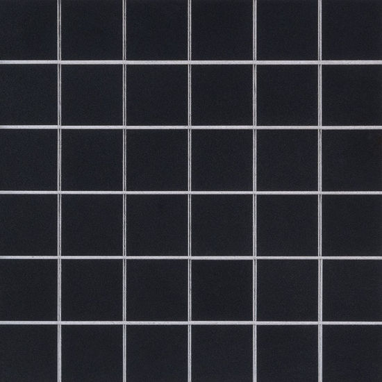 Mosaïque Domino black mat 12" x 12"