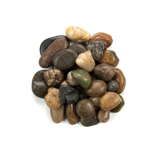 Large River Stones Piedra Pebbles Mixed Polished 40 lb