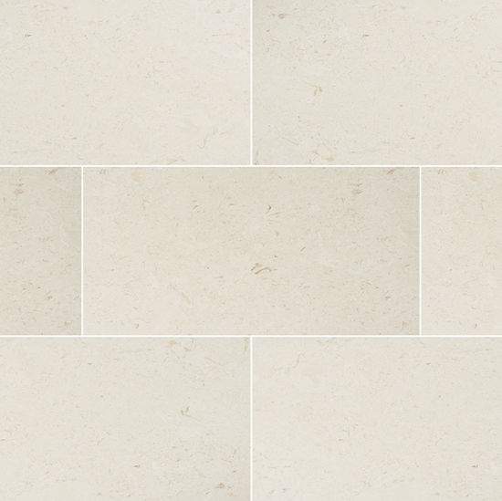 Floor Tiles Natural Stone Pavers Mayra White Tumbled 16" x 24"