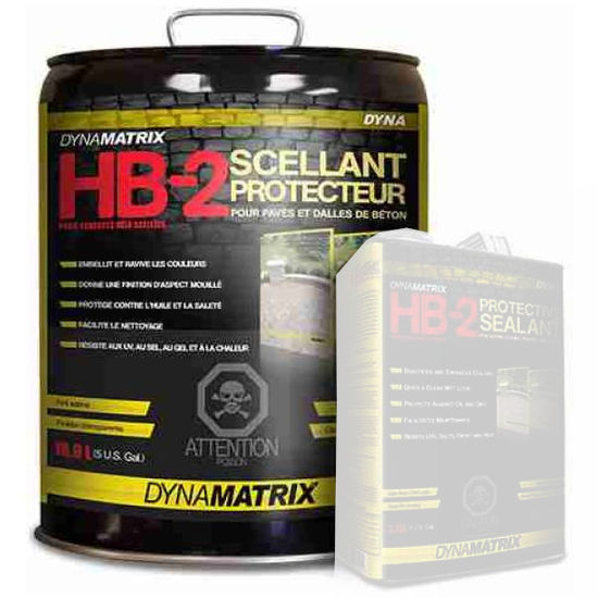 Acrylic Protective Sealant DynaMatrix HB-2 for Pavers and Slabs 18.9 L