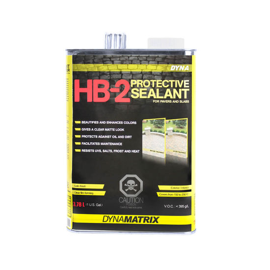 Acrylic Protective Sealant DynaMatrix HB-2 for Pavers and Slabs 3.78 L