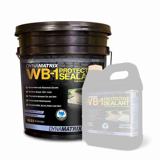 Acrylic Protective Sealant DynaMatrix WB-1 for Pavers and Slabs 18.9 L