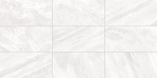 Floor Tiles Barcelona White Matte Bullnose 3" x 24" (Pack of 10)