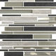 Mosaic Tiles Cemento Stone Matte Black 12" x 12"