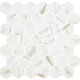 Mosaic Tiles Hex XL Ecostones Matte Calacatta Gold 11-1/4" x 11-3/16"