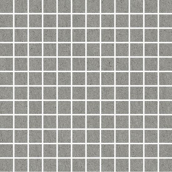 Tuiles de mosaïque carrée Basaltina Dark Grey Mat 12" x 12"