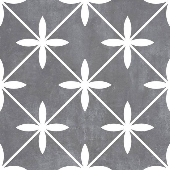 Floor Tiles Oxford Grey Matte 13" x 13"