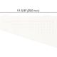 SHELF-E Étagère de coin quadrilaterale modèle Square Aluminium Blanc mat