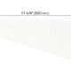 SHELF-E Quadrilateral Corner Shelf Square Design - Aluminum Matte White