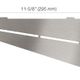 SHELF-E Étagère de coin quadrilaterale modèle Pure Acier inoxydable (V2) brossé