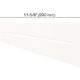 SHELF-E Quadrilateral Corner Shelf Pure Design Aluminum Satin White