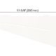 SHELF-E Quadrilateral Corner Shelf Pure Design - Aluminum Matte White