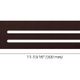 SHELF-N Rectangular Shelf for Niche Wave Design Aluminum Bronze