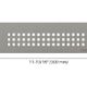 SHELF-N Rectangular Shelf for Niche Square Design - Aluminum Stone Grey