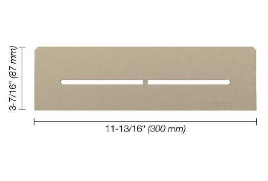 SHELF-N Étagère rectangulaire pour niche modèle Pure - aluminium crème