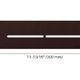 SHELF-N Rectangular Shelf for Niche Pure Design Aluminum Bronze