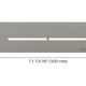 SHELF-N Étagère rectangulaire pour niche modèle Pure Aluminium Gris pierre