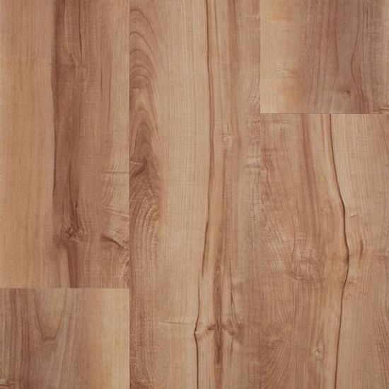 Tuiles de vinyle Sonata Wood by American Biltrite Cabin Maple Natural 6" x 48"