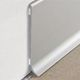 Wall Base Skirting 80 Anodized Aluminum Silver 3-5/32" (80 mm) x 3/8" x 6' 6-3/4"
