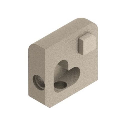 Schluter - JOLLY Outside Corner 90° - Aluminum Ivory 7/16