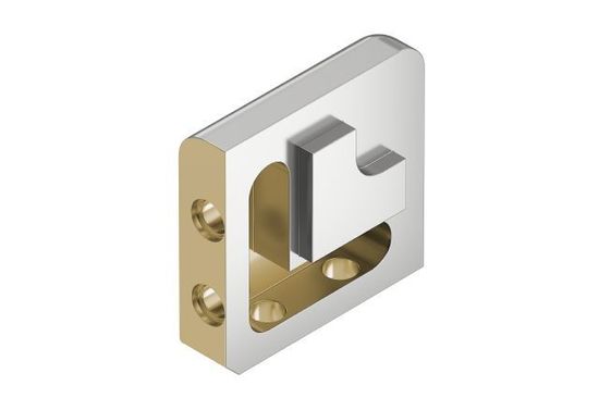 JOLLY Outside Corner 90° Solid Brass Chrome-Plated 1/2"