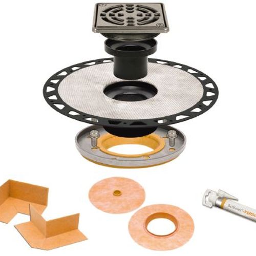 Schluter - Kerdi-drain Drain Adaptor Kit 5-1 4