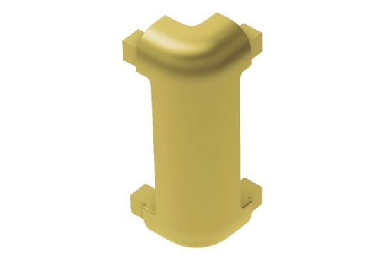 RONDEC-CT Outside Corner 135° Anodized Aluminum Satin Brass 5/16"