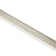 VINPRO-T Retrofit Resilient T-Molding Profile Anodized Aluminum Brushed Nickel 1/8" x 17/32" x 8' 2-1/2"