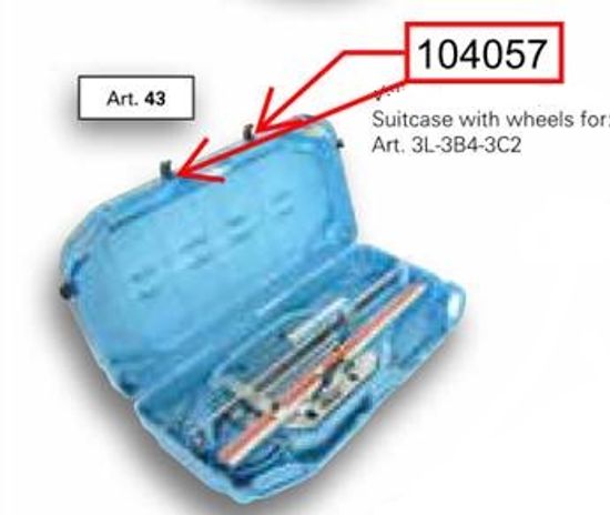 Case Clips for Tile Cutter's Suitcase